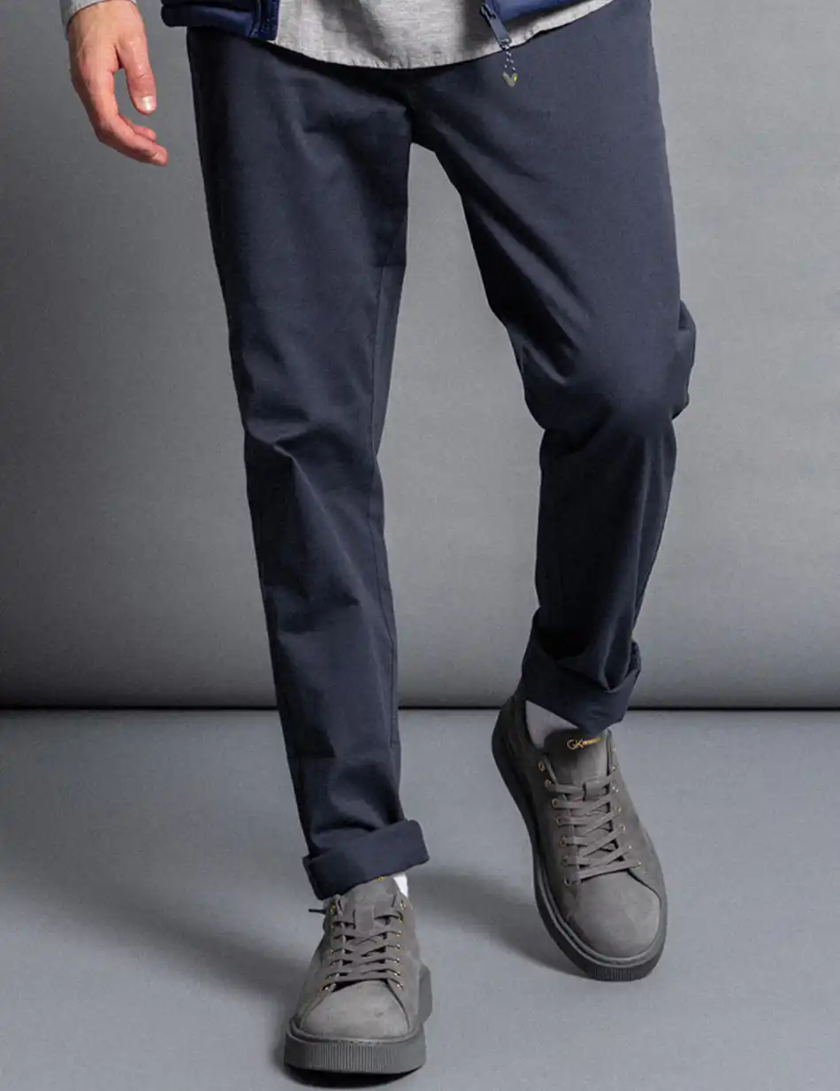Biston fashion ανδρικό παντελόνι chinos 51-241-012 INDIGO