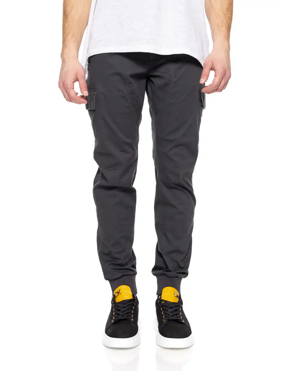 Splendid fashion ανδρικό παντελόνι cargo 51-241-013 GREY