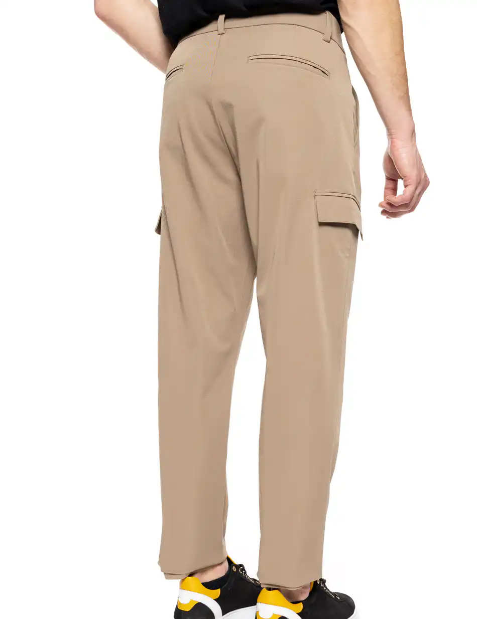 Biston fashion ανδρικό παντελόνι με πλαινες τσέπες 51-241-014 CAMEL