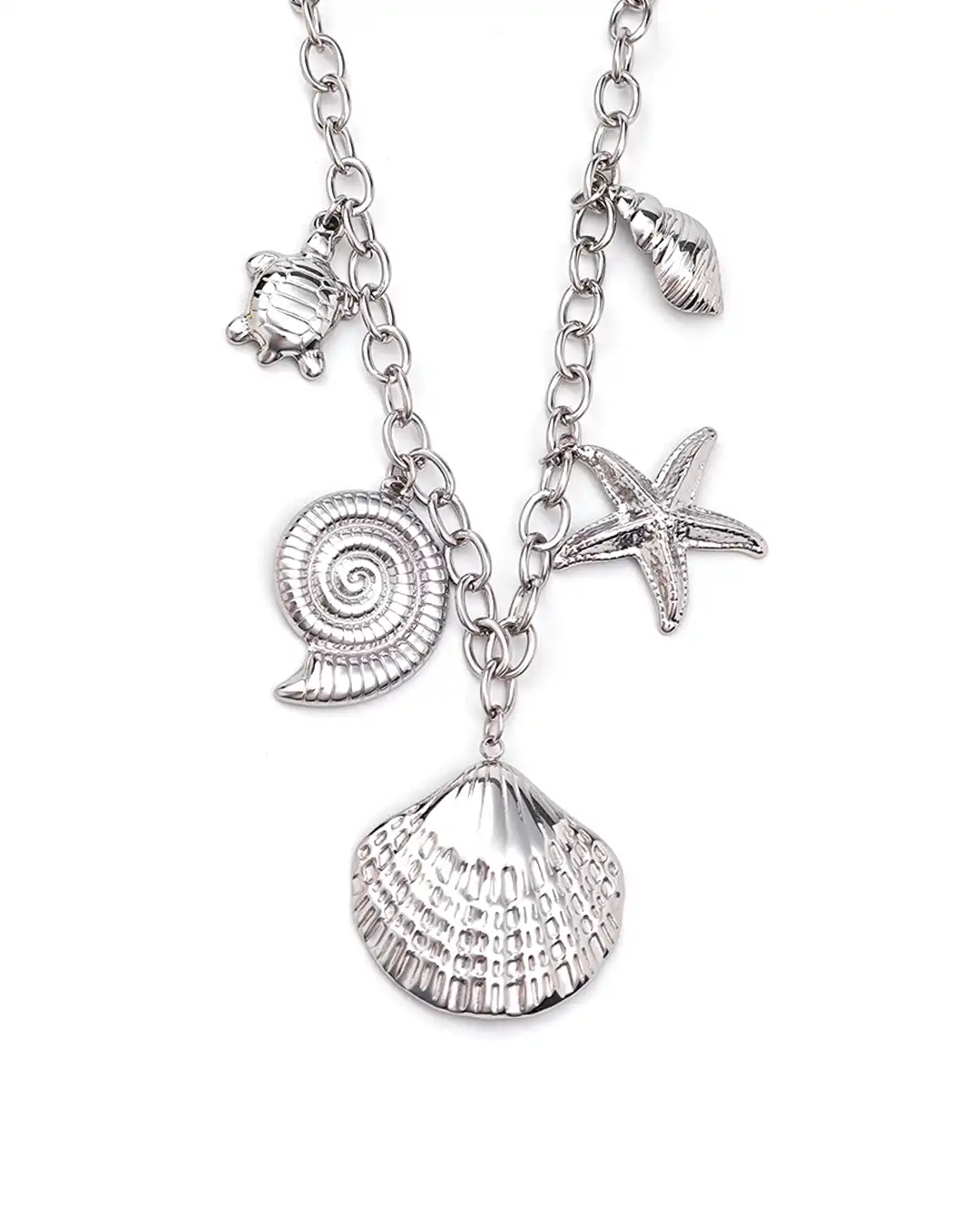 Κρεμαστό λαιμού OO-K458 – Ασημί Κρεμαστό λαιμού OO-K458 – Ασημί