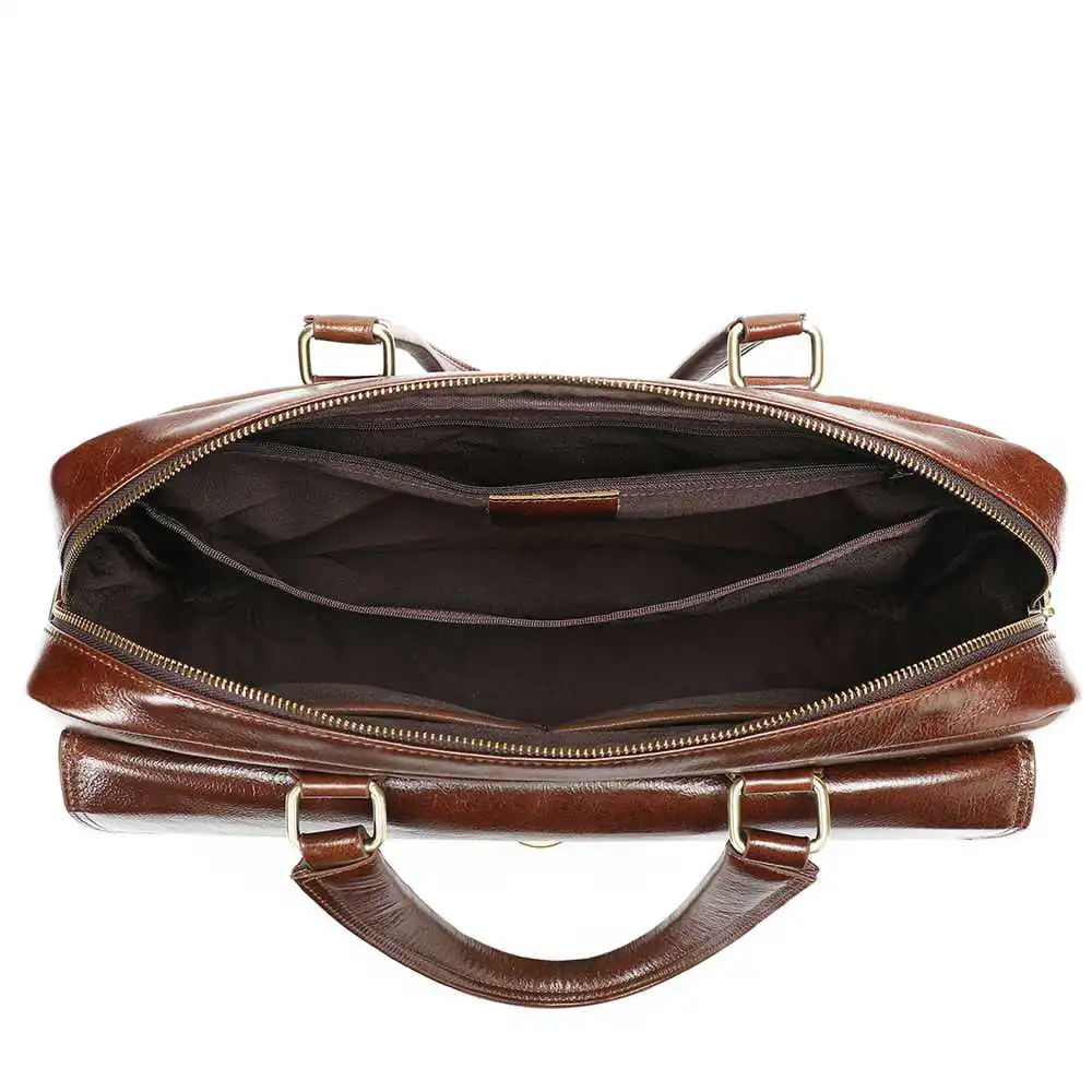 Δερμάτινος Ανδρικός χαρτοφύλακας Cardinal 5100 καφέ