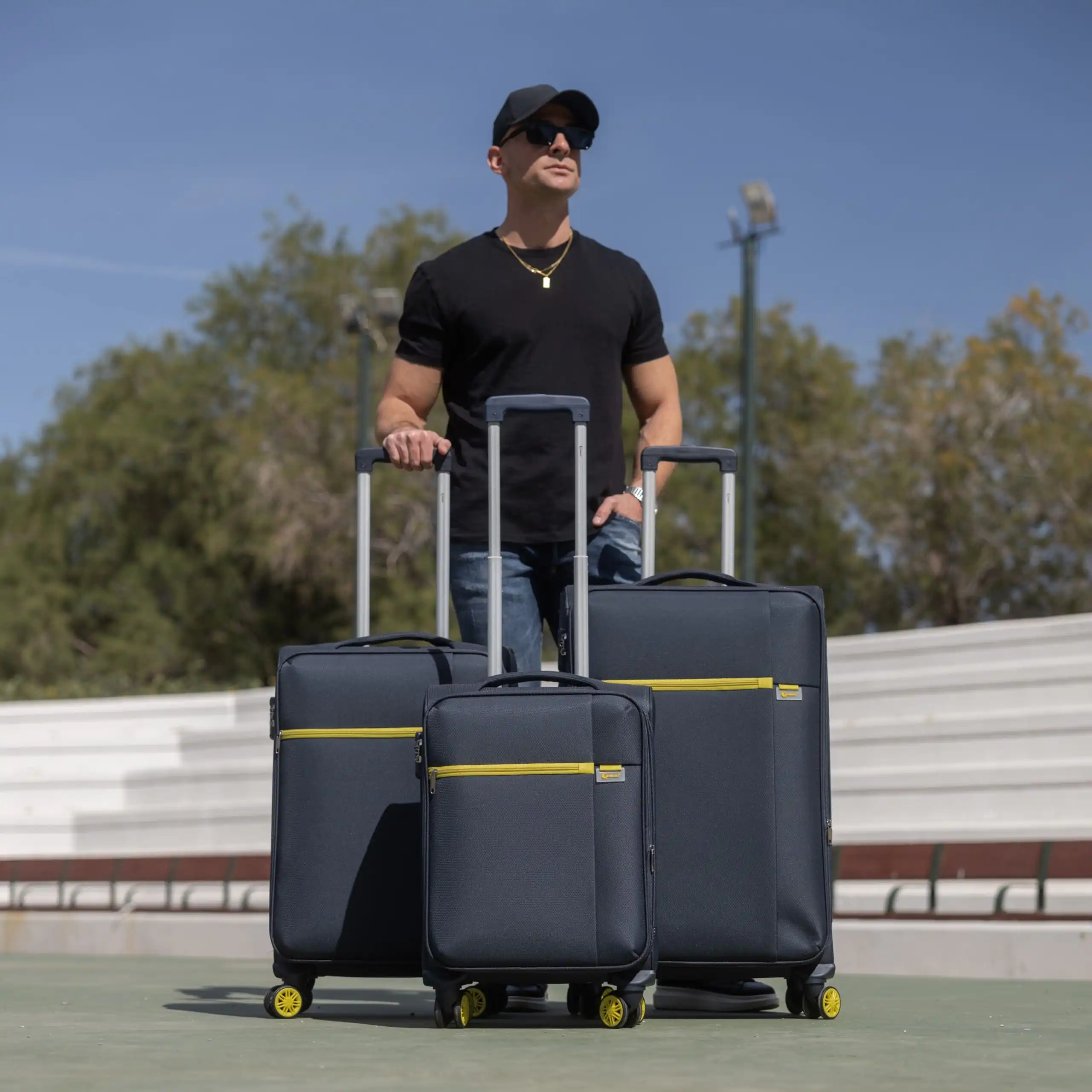 Βαλίτσες trolley (σετ 3 τεμαχίων) Oblivion Cardinal 5100 σκούρο μπλέ Βαλίτσες trolley (σετ 3 τεμαχίων) Oblivion Cardinal 5100 σκούρο μπλέ