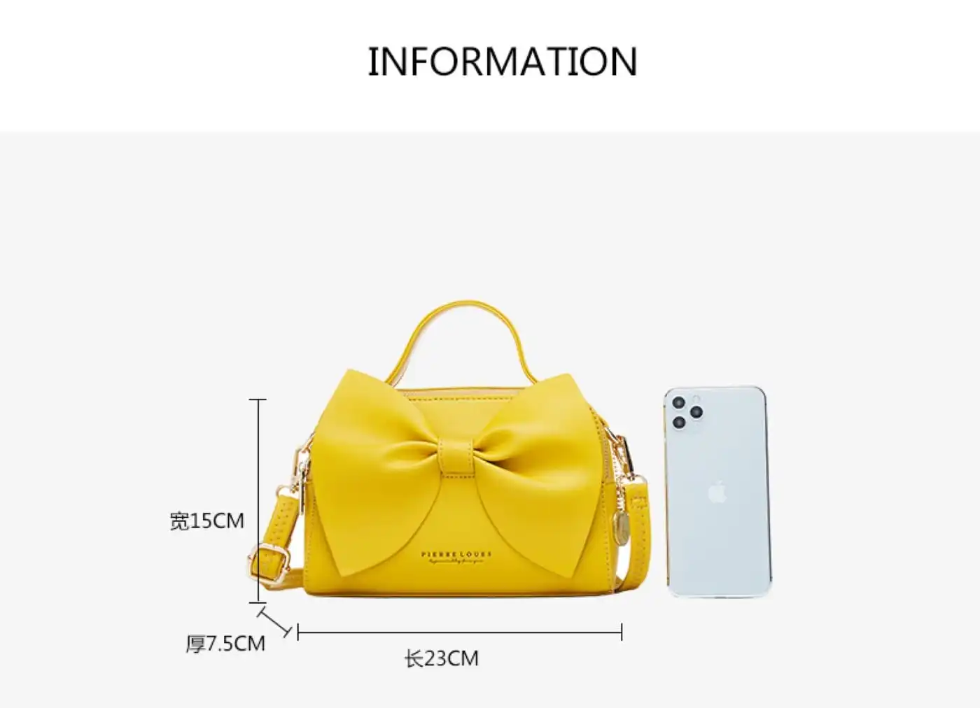 Γυναικεία Τσάντα Χιαστί/χειρός Pierre Loues 514-28 μαύρο