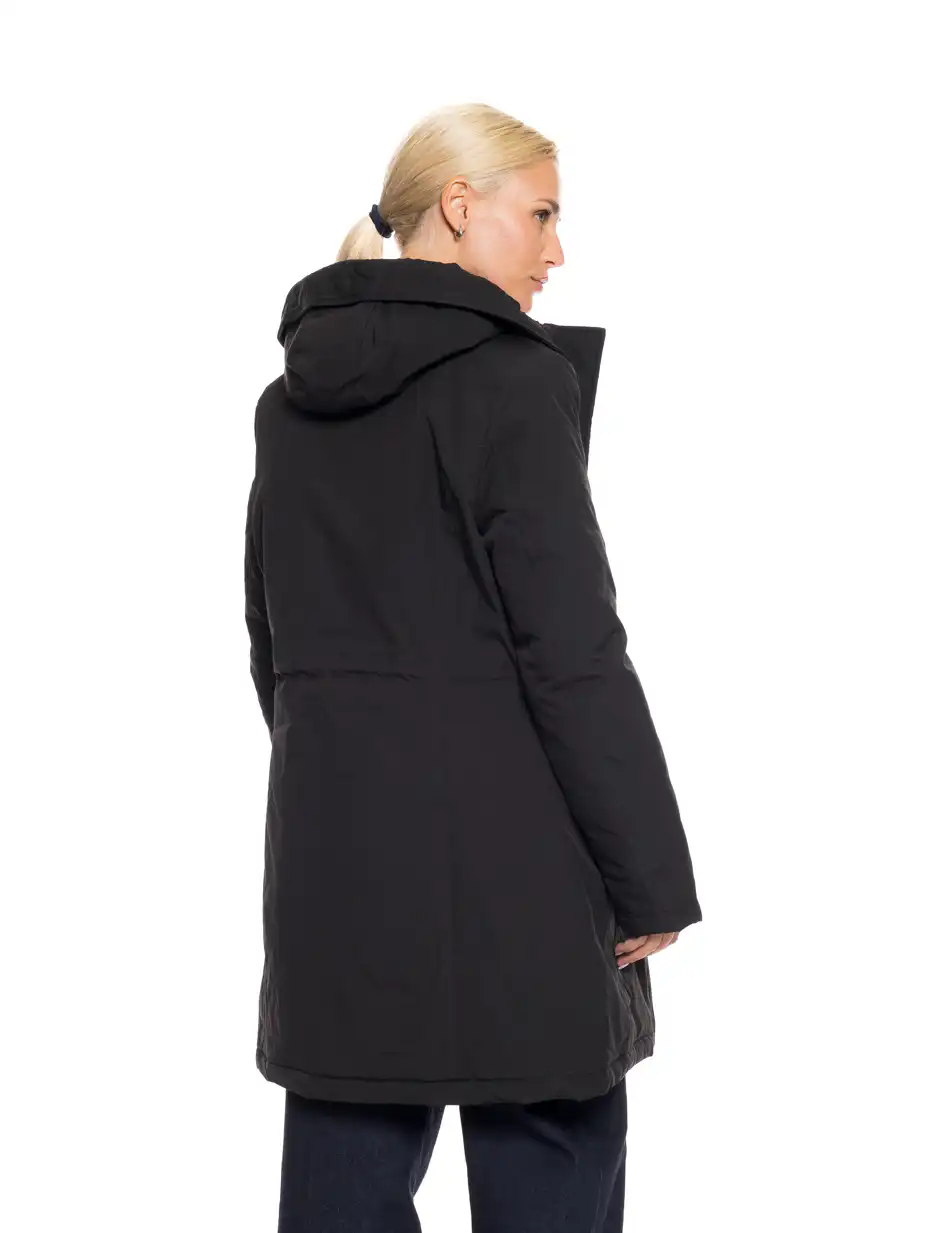 Splendid fashion γυναικείο demi μπουφάν με κουκούλα 52-101-011 BLACK