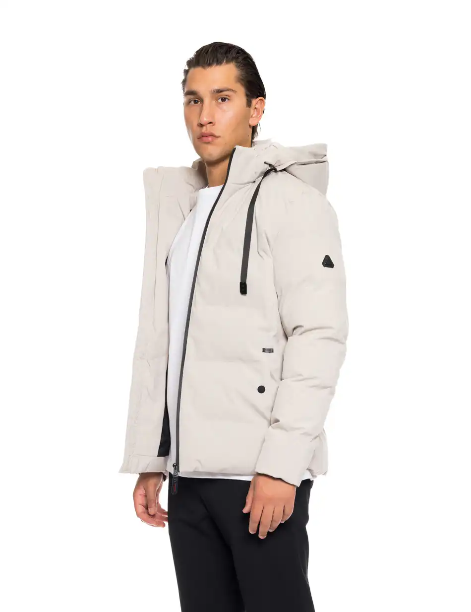 Splendid fashion ανδρικό κοντό μπουφάν με αποσπώμενη κουκούλα 52-201-031 ICE