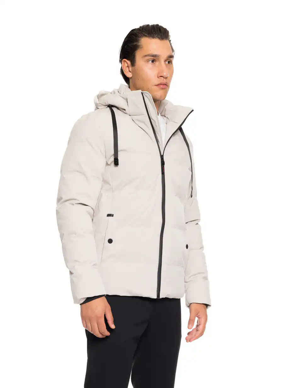 Splendid fashion ανδρικό κοντό μπουφάν με αποσπώμενη κουκούλα 52-201-031 ICE