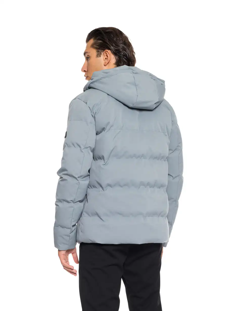 Splendid fashion ανδρικό κοντό μπουφάν με αποσπώμενη κουκούλα 52-201-031 MINT