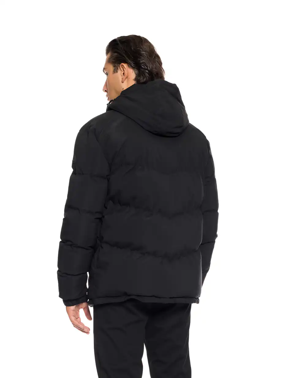 Splendid fashion ανδρικό demi μπουφάν με κουκούλα 52-201-067 BLACK