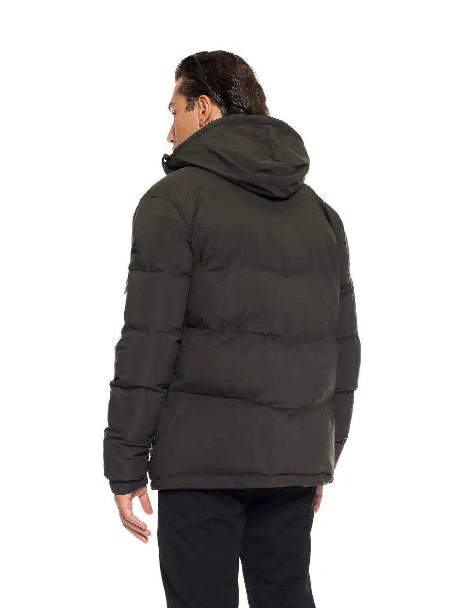 Splendid fashion ανδρικό demi μπουφάν με κουκούλα 52-201-067 DK GREEN