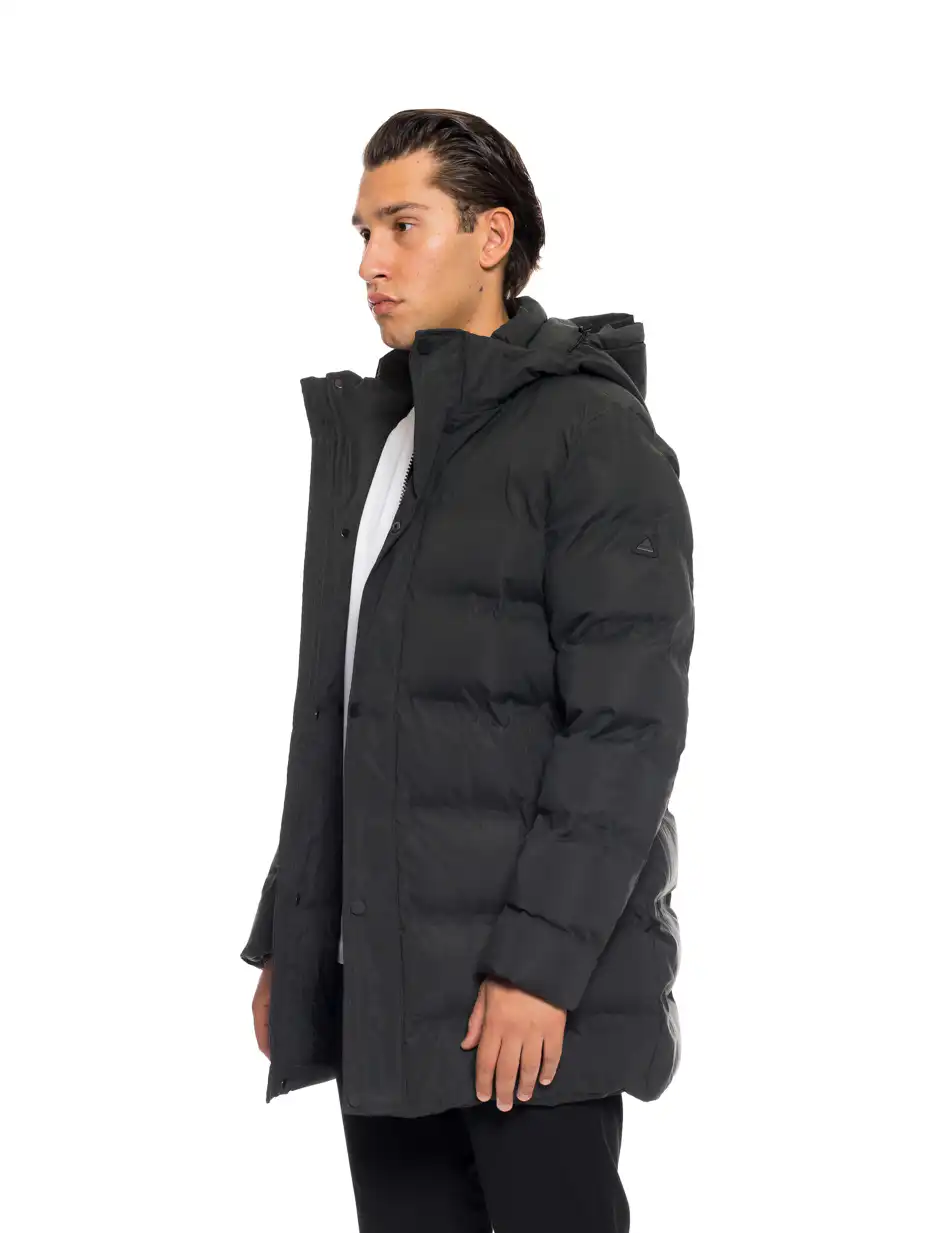 Splendid fashion ανδρικό demi μπουφάν με αποσπώμενη κουκούλα 52-201-085 DK GREEN