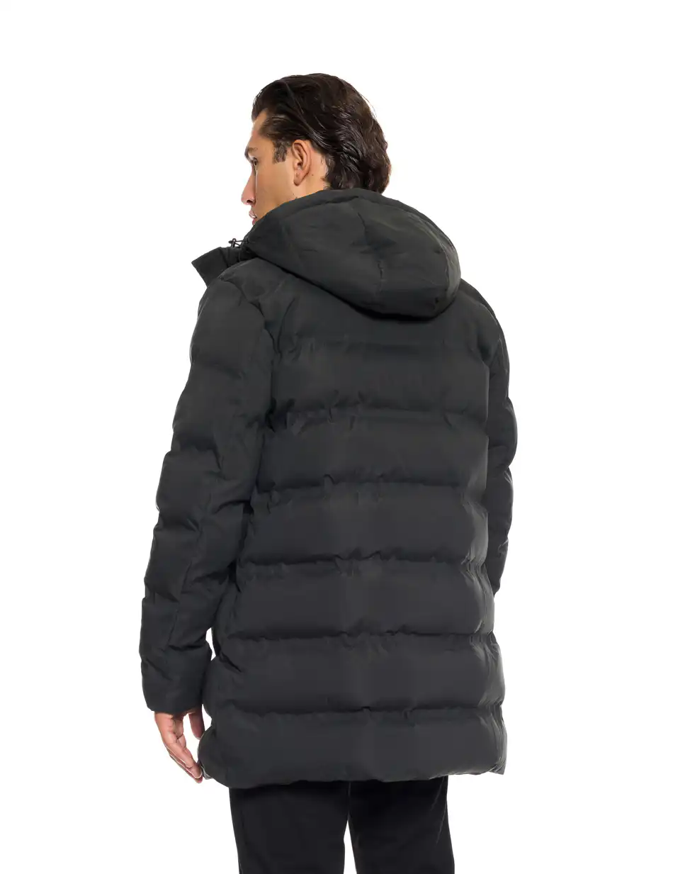 Splendid fashion ανδρικό demi μπουφάν με αποσπώμενη κουκούλα 52-201-085 DK GREEN