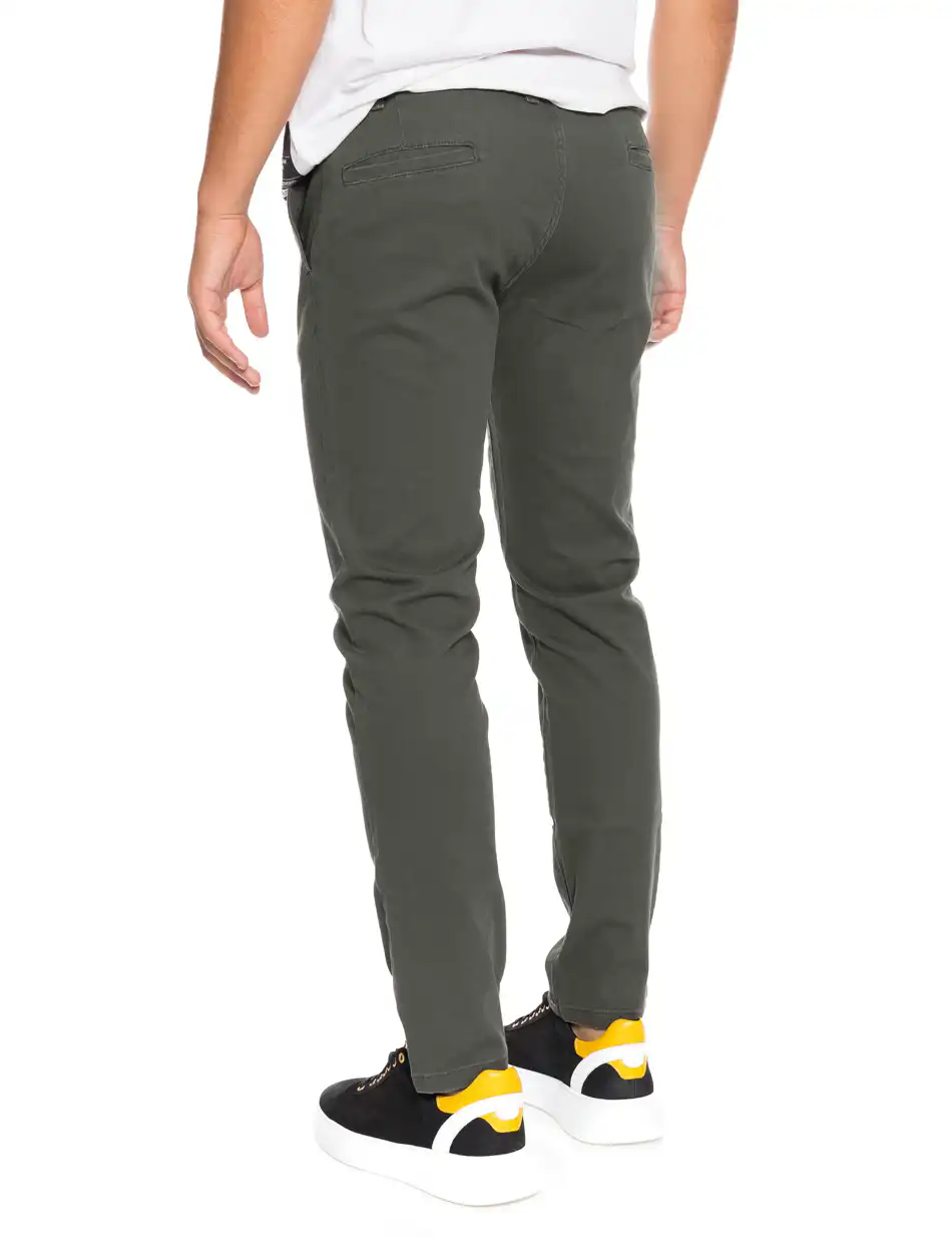Biston fashion ανδρικό chinos παντελόνι 52-241-002 DK GREEN