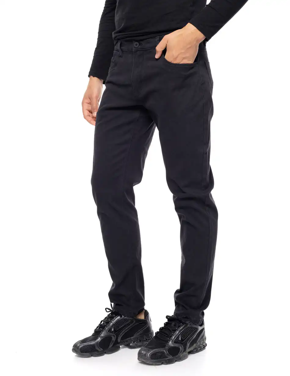 Biston fashion ανδρικό παντελόνι chinos 52-241-003 BLACK