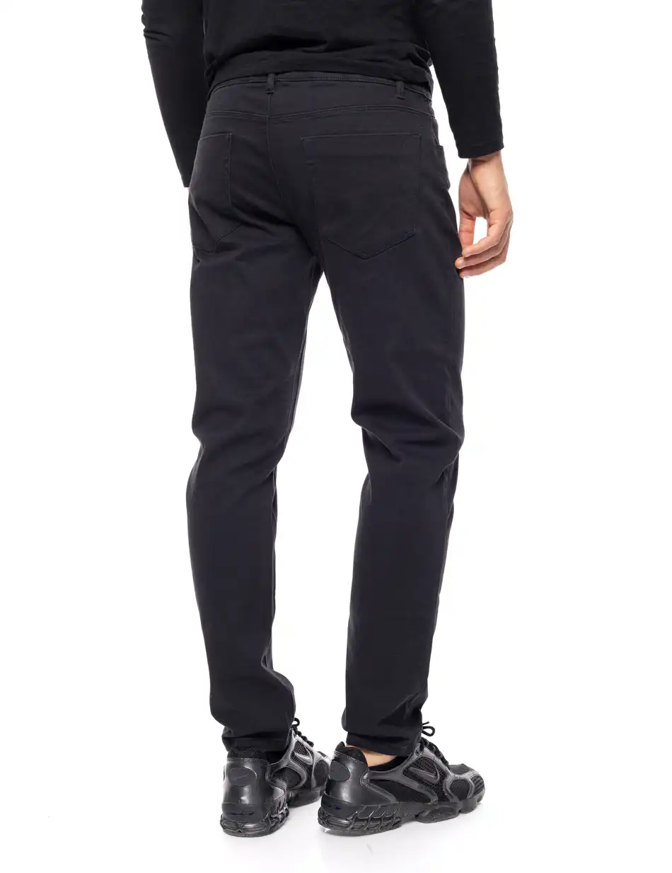 Biston fashion ανδρικό παντελόνι chinos 52-241-003 BLACK
