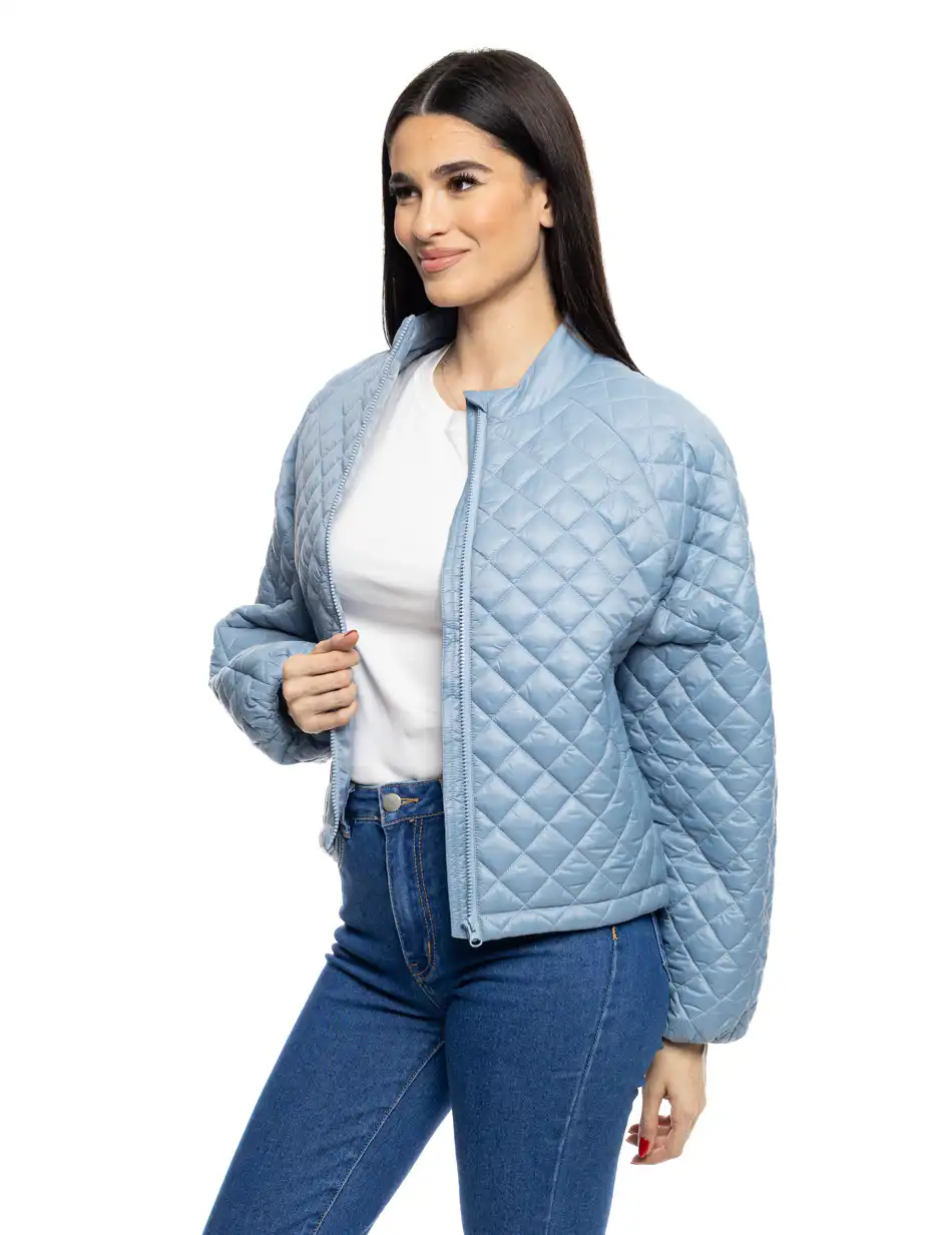 S' Γυναικείο κοντό μπουφάν 53-101-016 BLUE