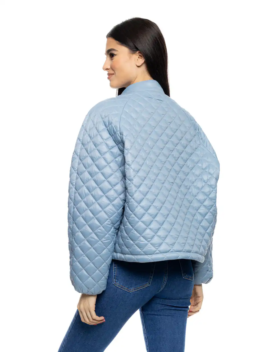 S' Γυναικείο κοντό μπουφάν 53-101-016 BLUE