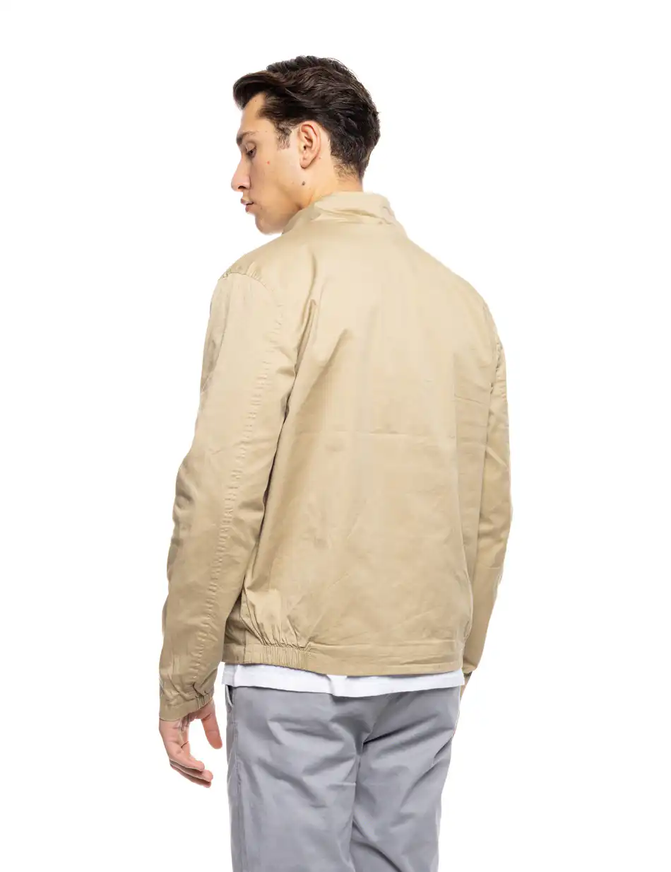 B' Ανδρικό βαμβακερό πανωφόρι 53-201-003 BEIGE