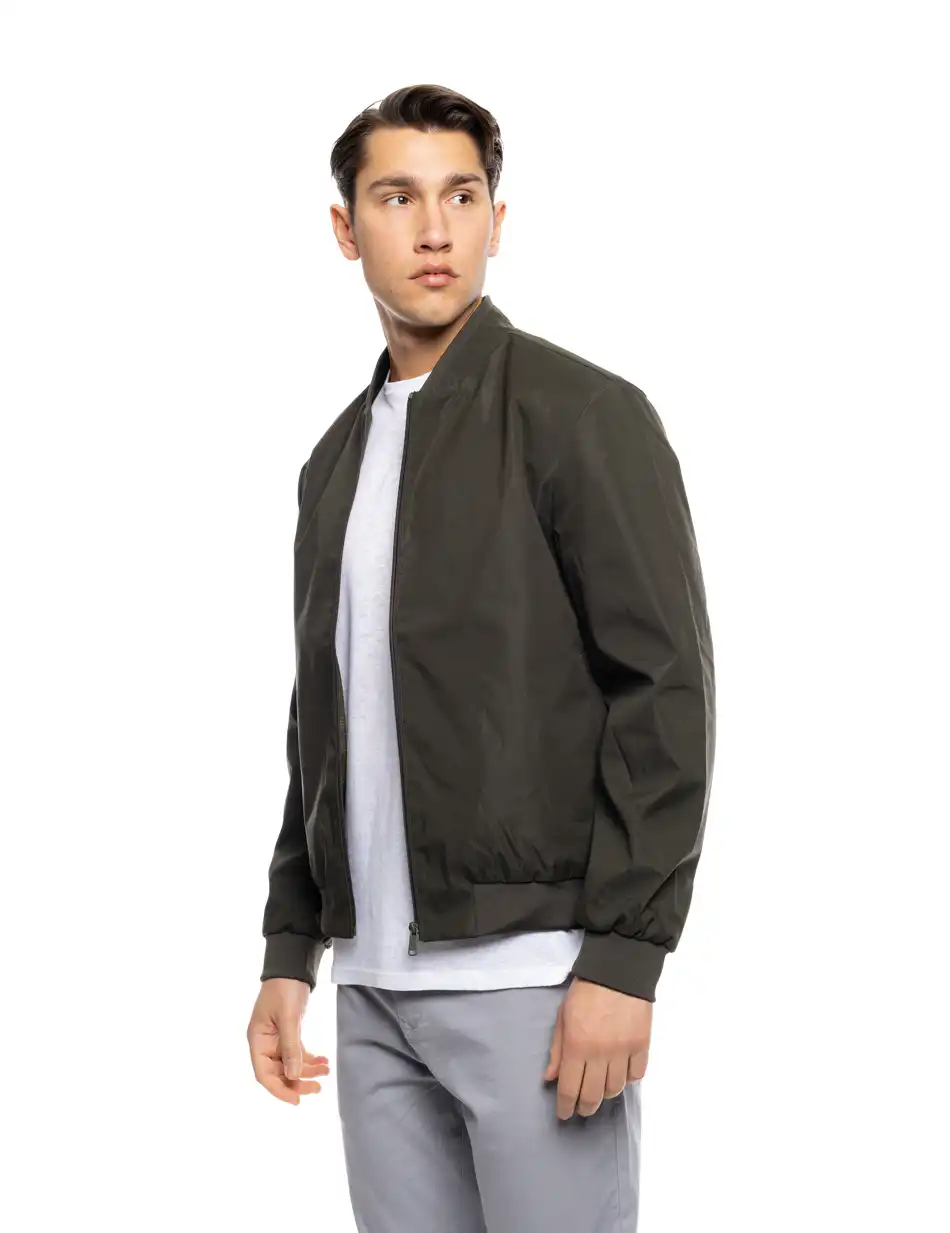 B' Ανδρικό κοντό πανωφόρι 53-201-005 GREEN