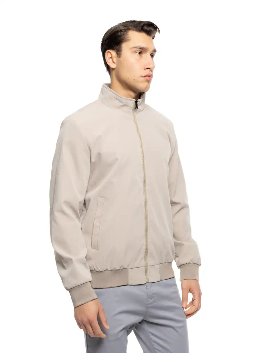 B' Ανδρικό λεπτό πανωφόρι 53-201-011 LT BEIGE