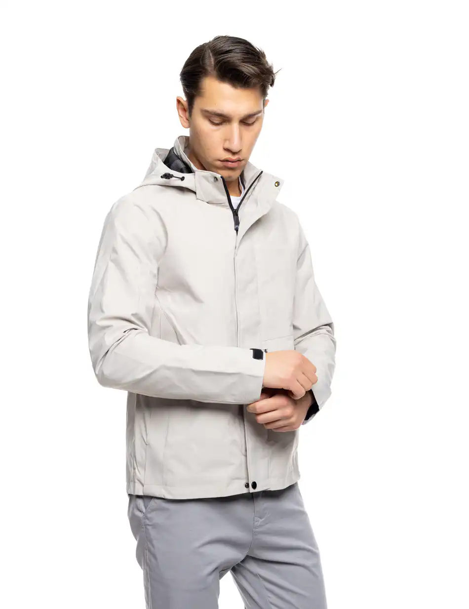 B' Ανδρικό κοντό μπουφάν με ενσωματωμένη κουκούλα 53-201-013 ICE