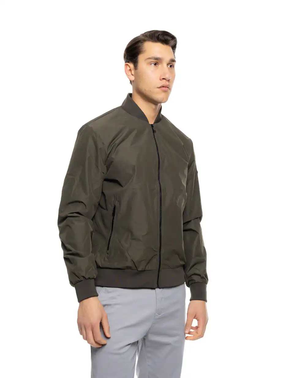 S' Ανδρικό κοντό πανωφόρι 53-201-026 GREEN