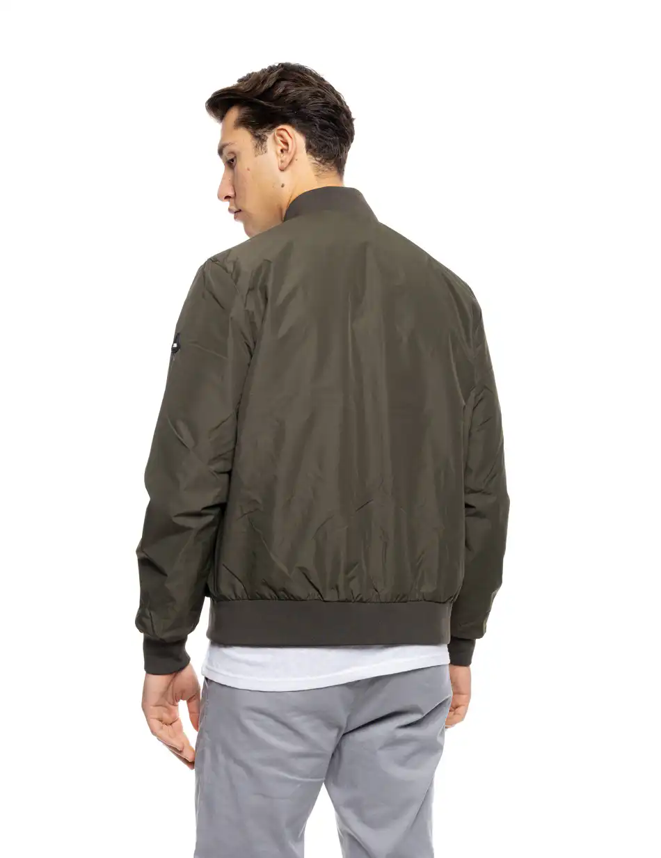 S' Ανδρικό κοντό πανωφόρι 53-201-026 GREEN