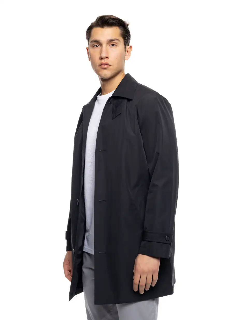 B' Ανδρική demi καμπαρντίνα 53-201-037 BLACK