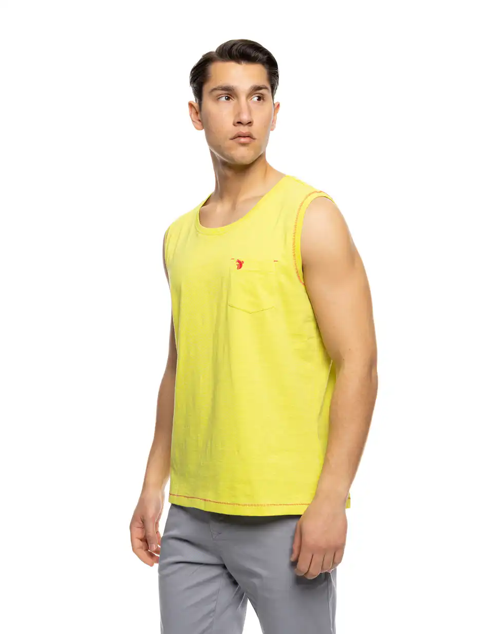 B' Ανδρικό αμάνικο μπλουζάκι 53-206-001 CABBAGE