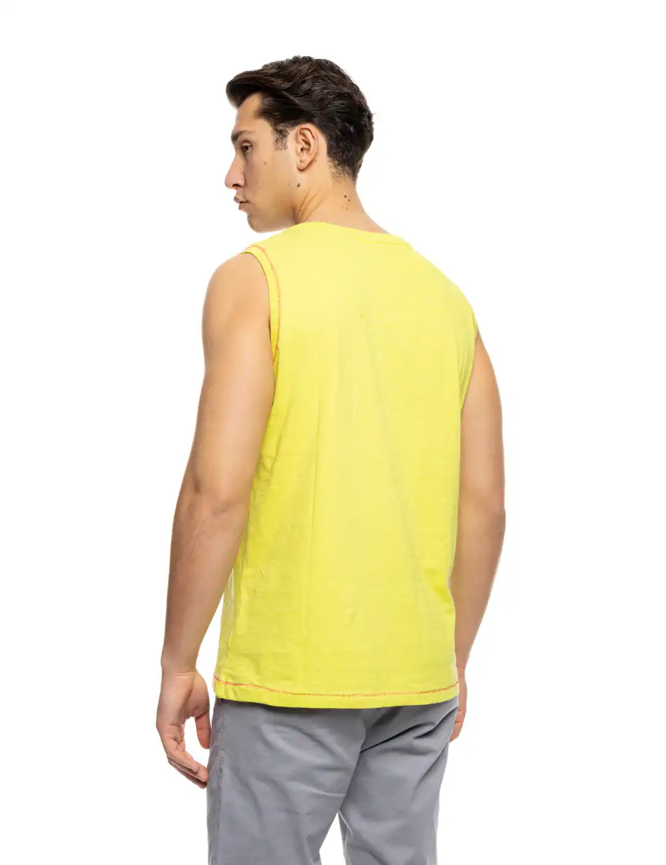 B' Ανδρικό αμάνικο μπλουζάκι 53-206-001 CABBAGE