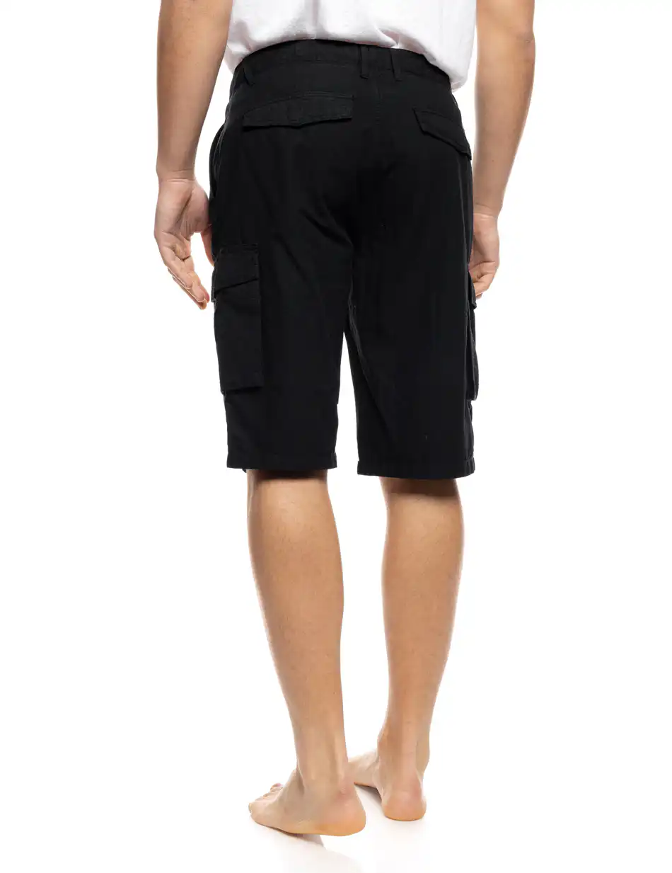 B' Ανδρική βερμούδα cargo 53-221-003 BLACK