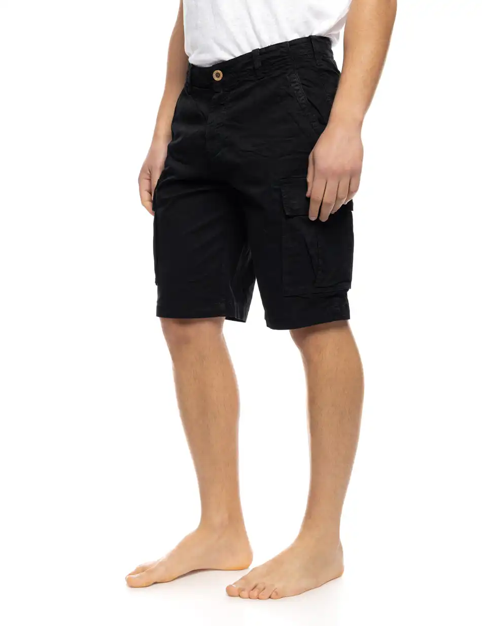 B' Ανδρική βερμούδα cargo 53-221-007 BLACK