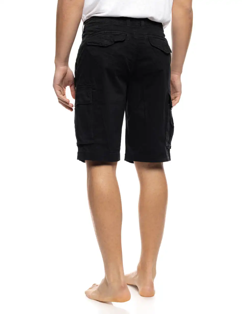 B' Ανδρική βερμούδα cargo 53-221-007 BLACK