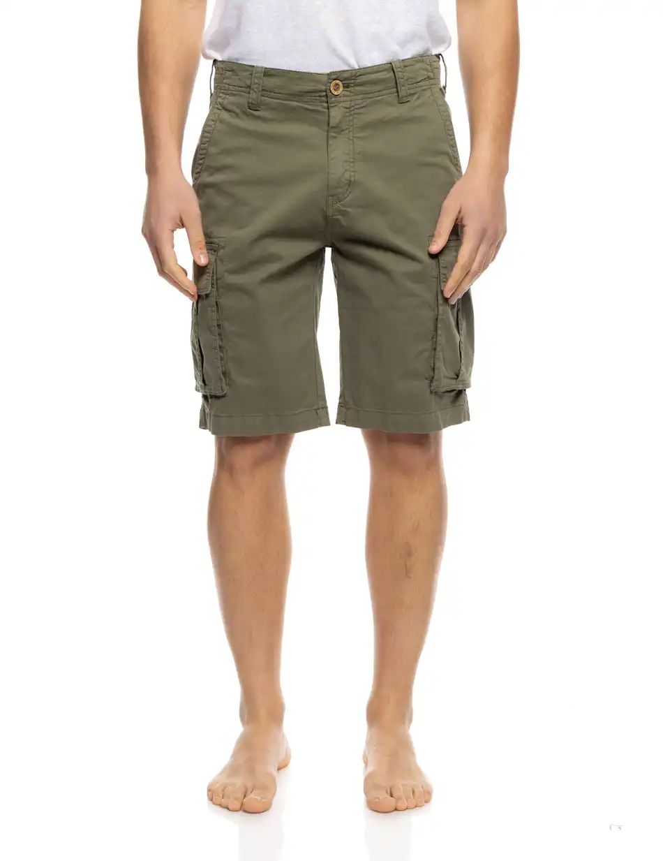 B' Ανδρική βερμούδα cargo 53-221-007 KHAKI