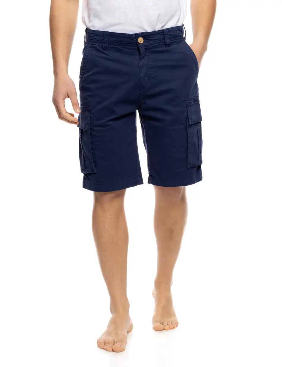 B' Ανδρική βερμούδα cargo 53-221-007 NAVY