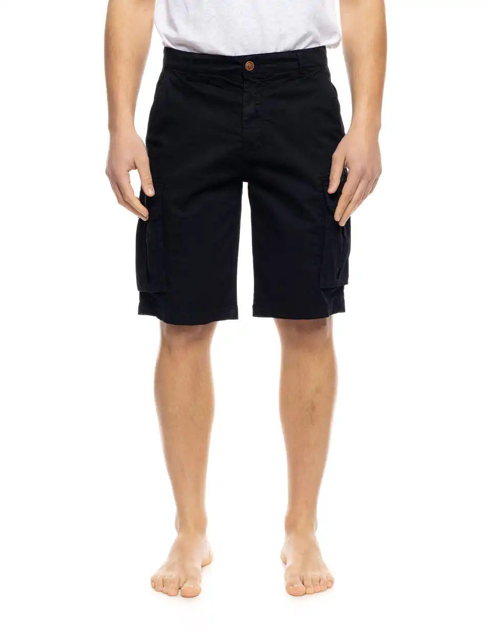 S' Ανδρική βερμούδα cargo 53-221-008 BLACK