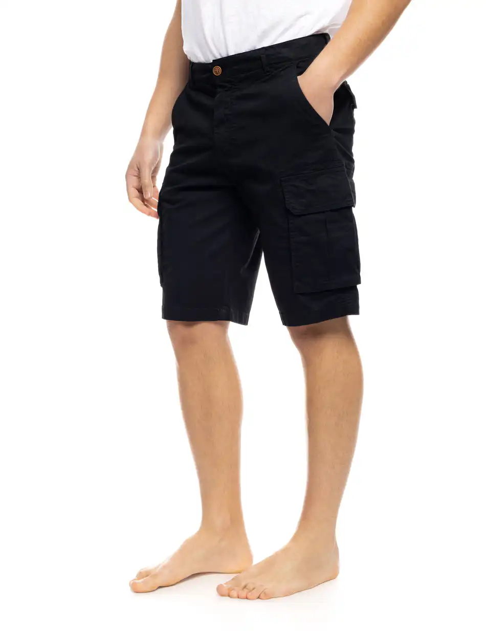 S' Ανδρική βερμούδα cargo 53-221-008 BLACK