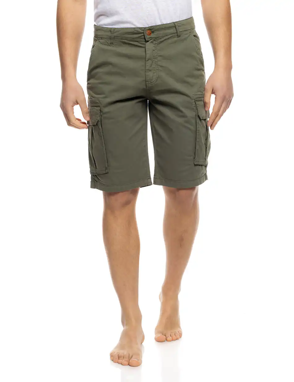 S' Ανδρική βερμούδα cargo 53-221-008 KHAKI