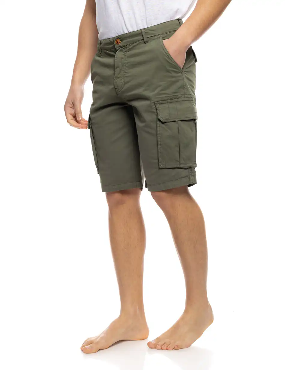 S' Ανδρική βερμούδα cargo 53-221-008 KHAKI