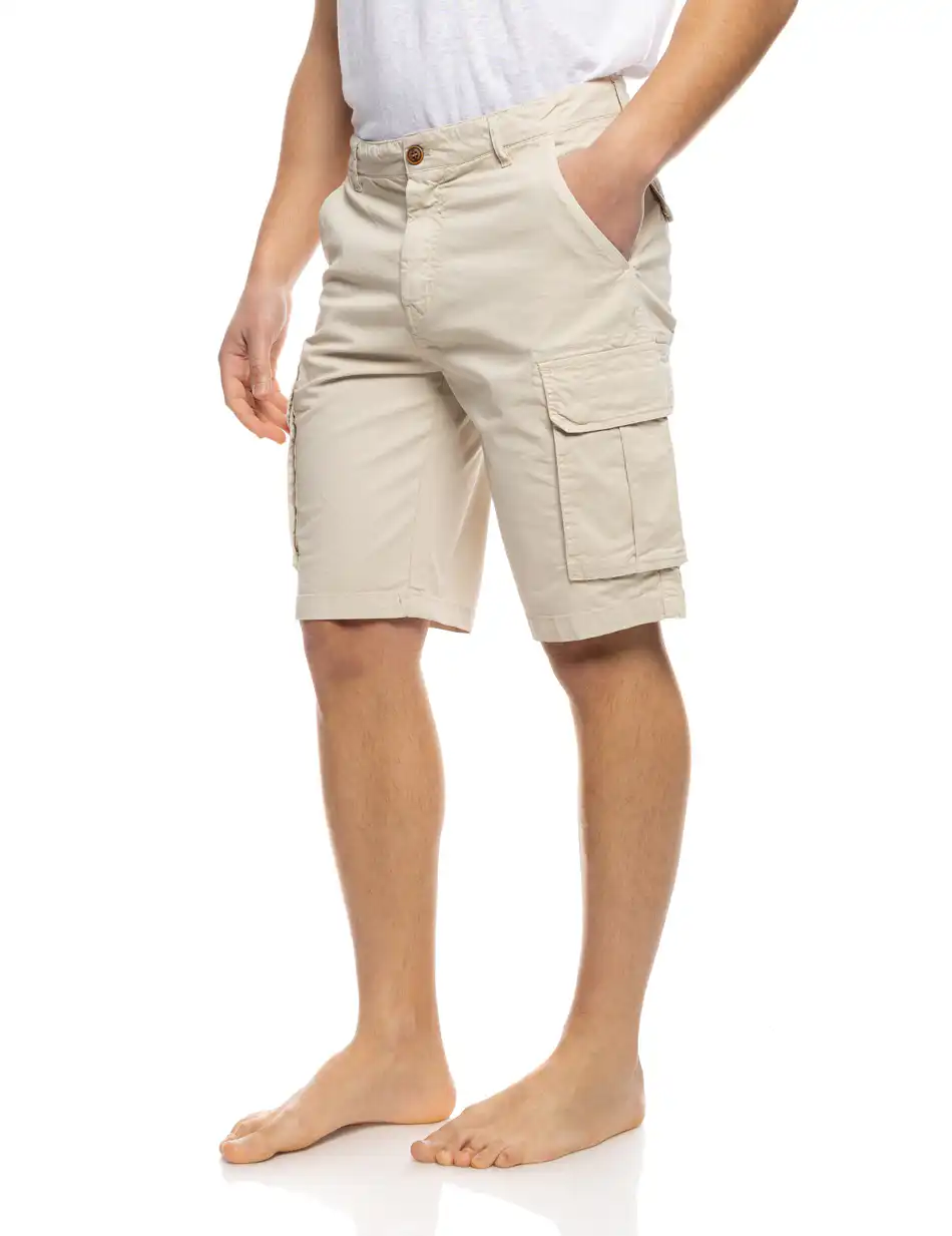 S' Ανδρική βερμούδα cargo 53-221-008 BEIGE