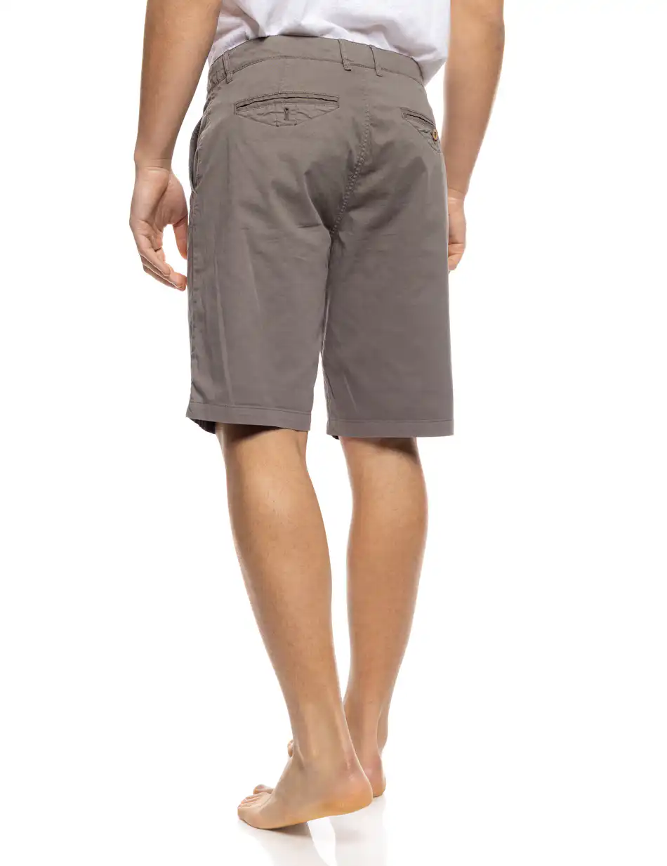 B' Ανδρική πεντάτσεπη βερμούδα 53-221-009 GREY