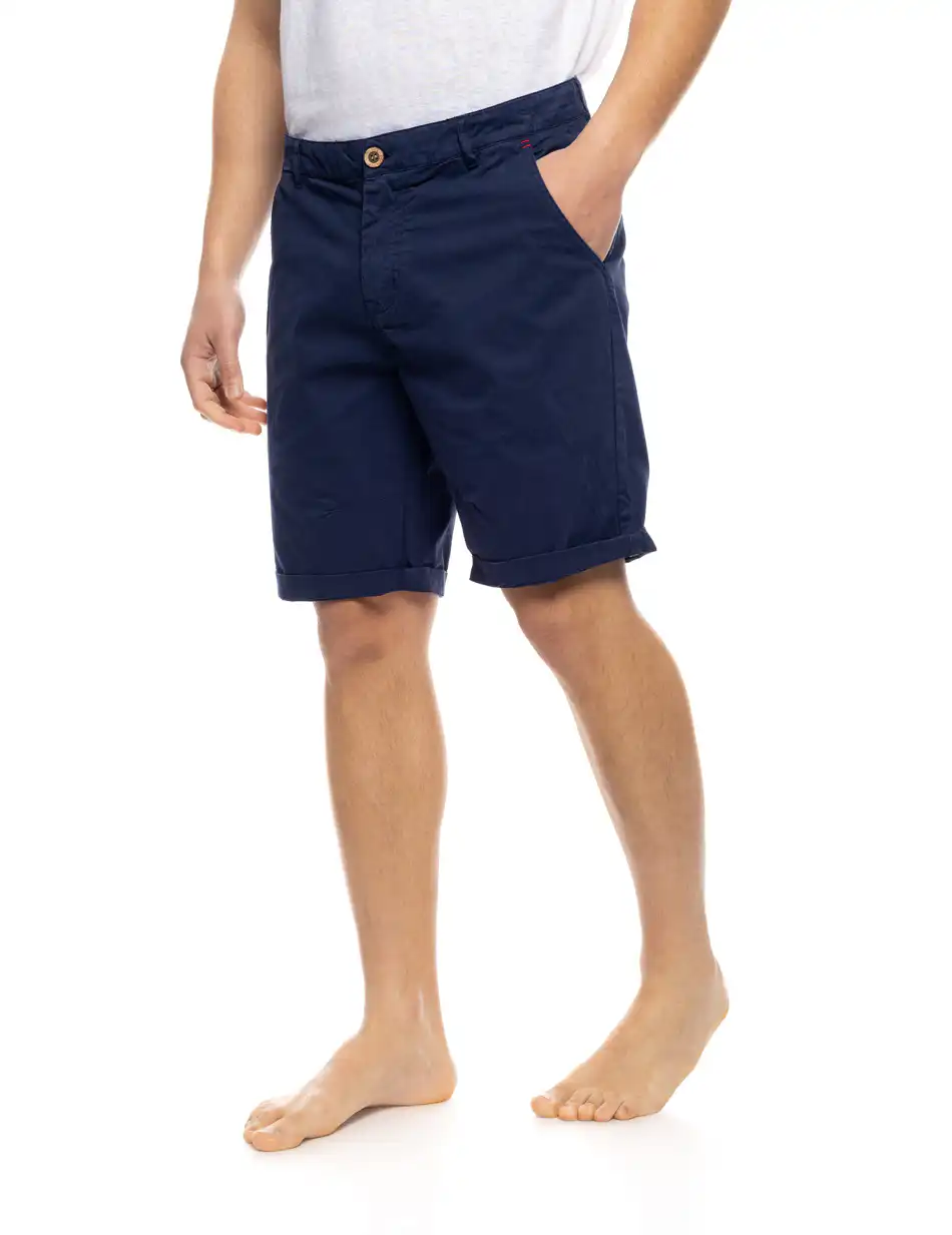 B' Ανδρική πεντάτσεπη βερμούδα 53-221-009 NAVY