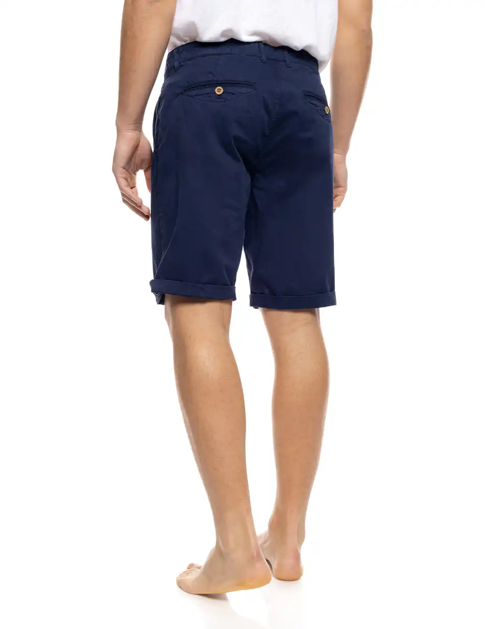 B' Ανδρική πεντάτσεπη βερμούδα 53-221-009 NAVY