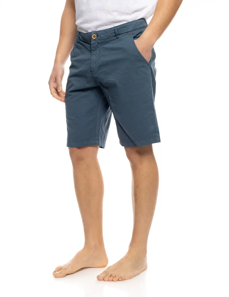 B' Ανδρική πεντάτσεπη βερμούδα 53-221-009 PETROL