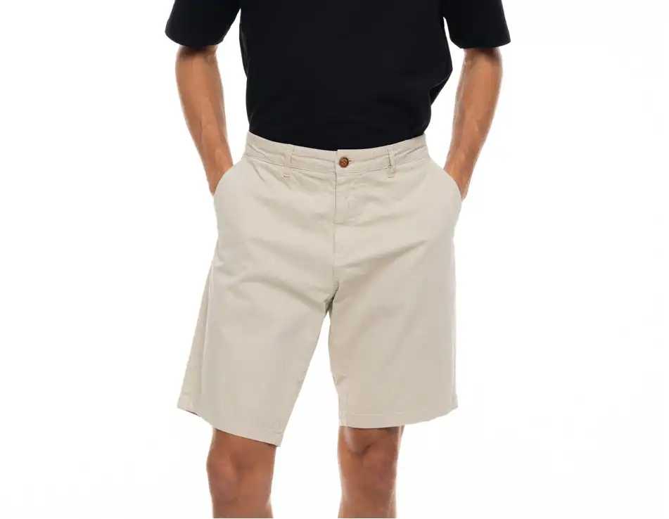 S' Ανδρική πεντάτσεπη βερμούδα 53-221-010 BEIGE