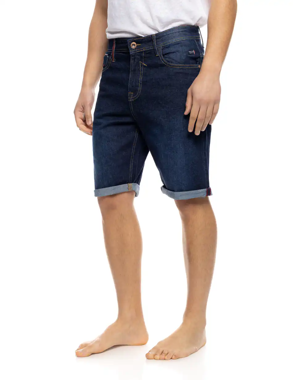 B' Ανδρικη τζίν βερμουδα 53-221-011 DK WASH