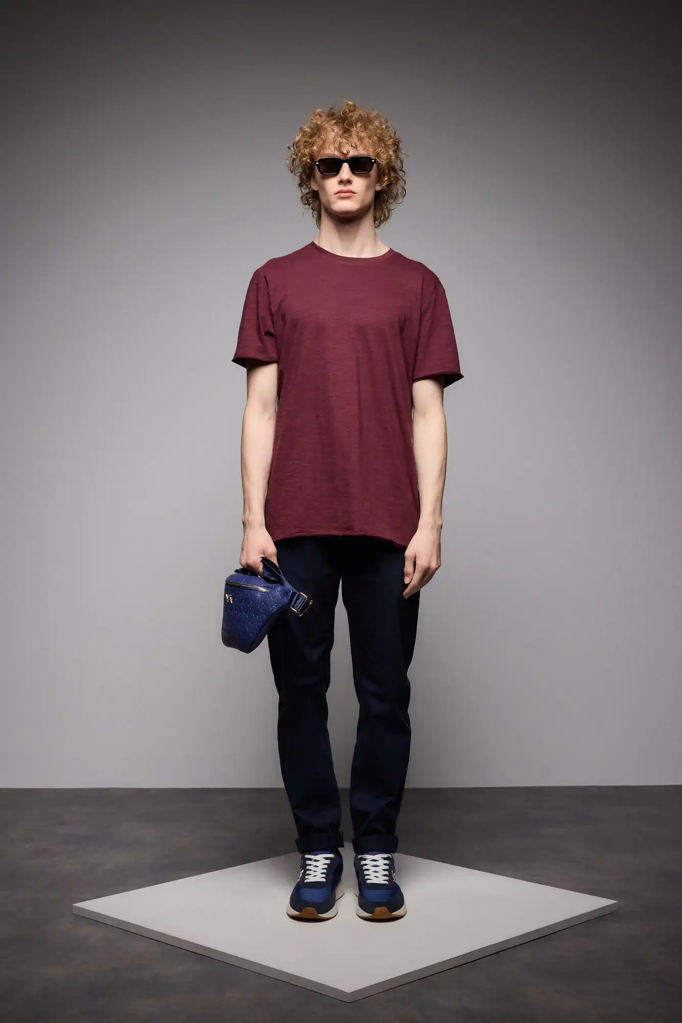 S' Ανδρικό παντελόνι 53-241-001 BLACK