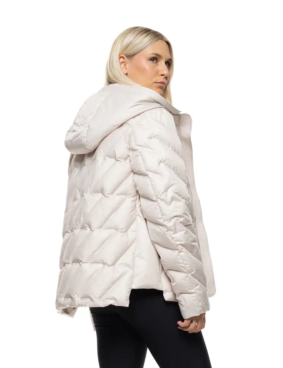 Splendid Γυναικείο demi μπουφάν με ενσωματωμένη κουκούλα 54-101-005 LT BEIGE