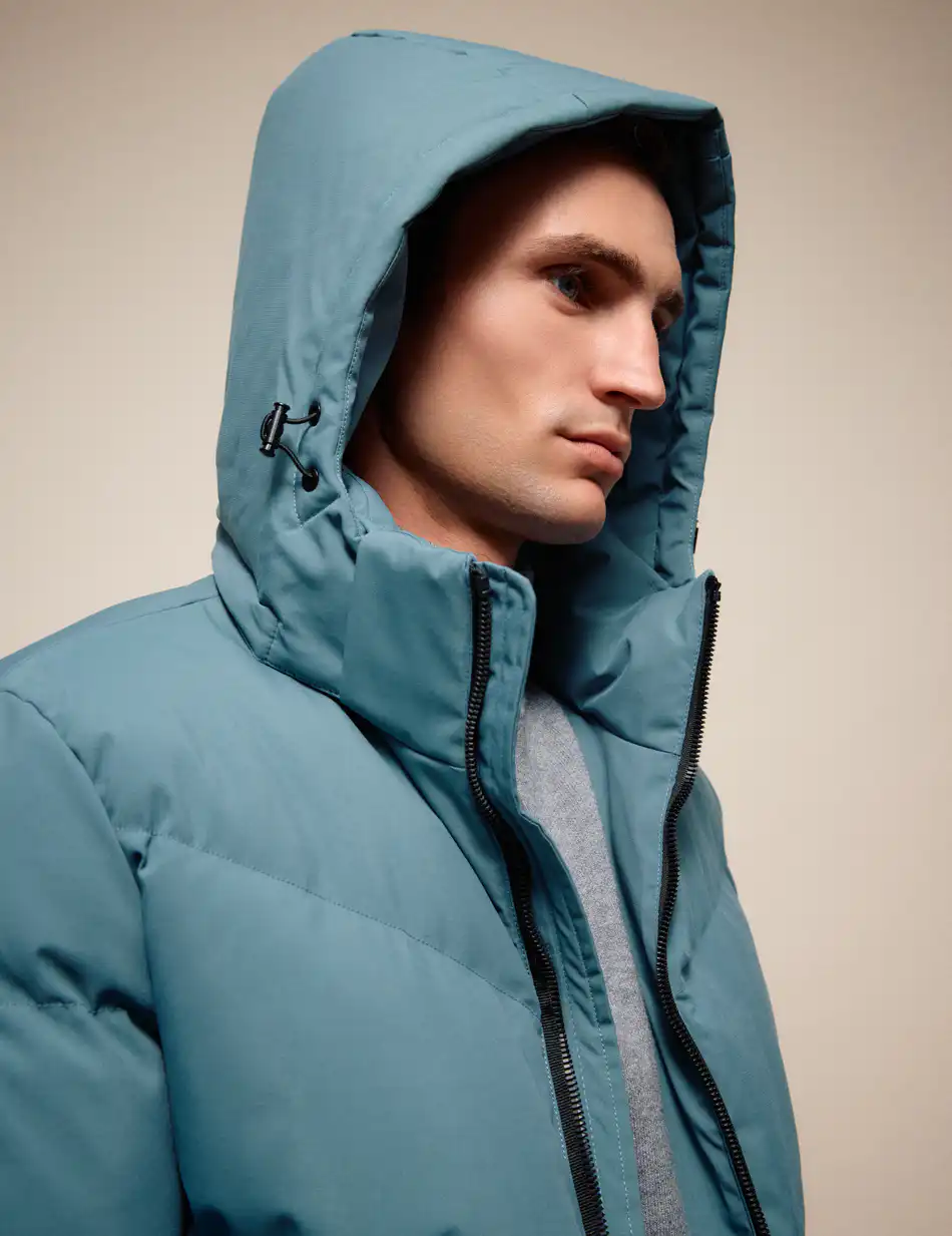 Splendid Ανδρικό κοντό πανωφόρι με αποσπώμενη κουκούλα 54-201-018 MINT