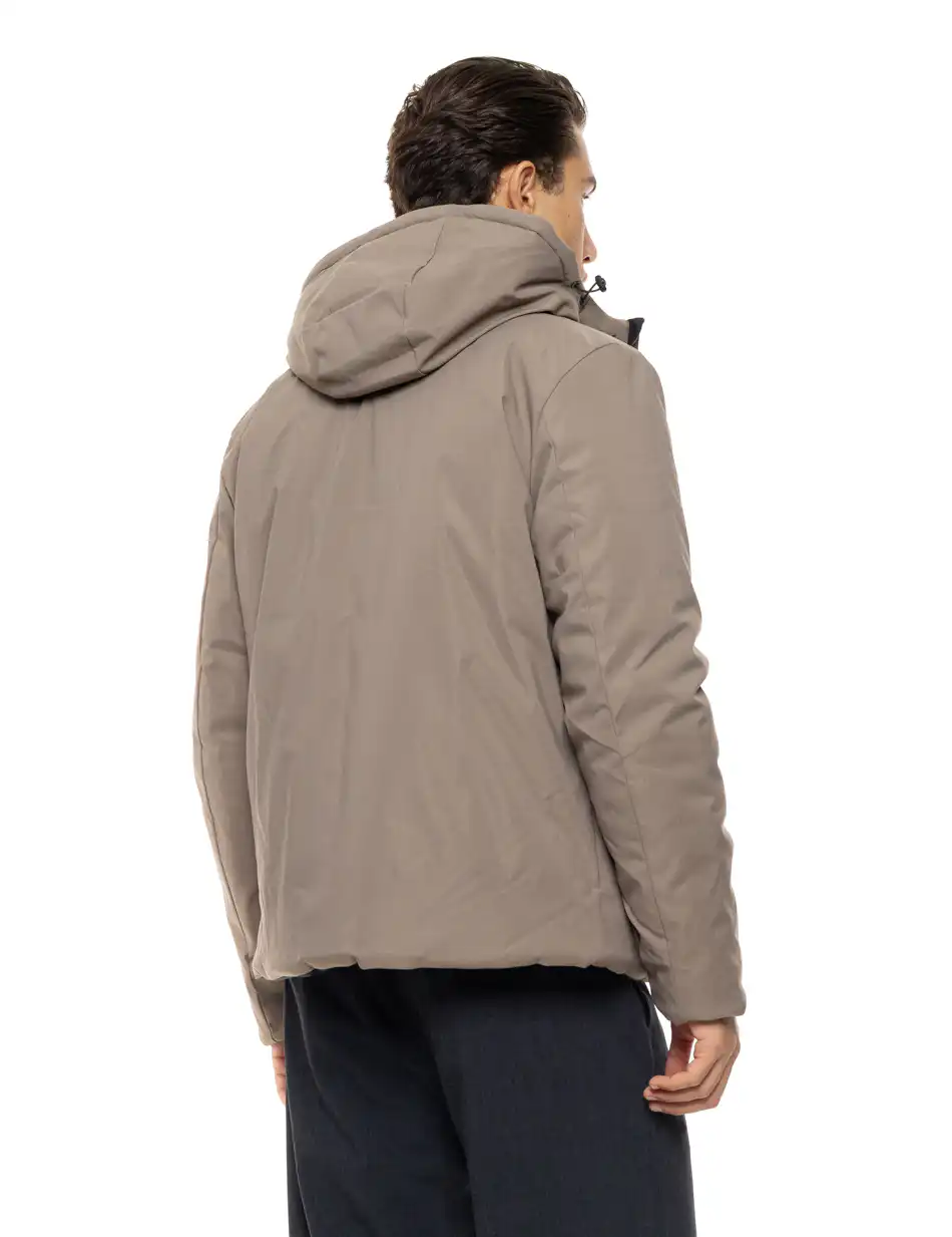 Biston Ανδρικό κοντό πανωφόρι με κουκούλα 54-201-020 FANGO