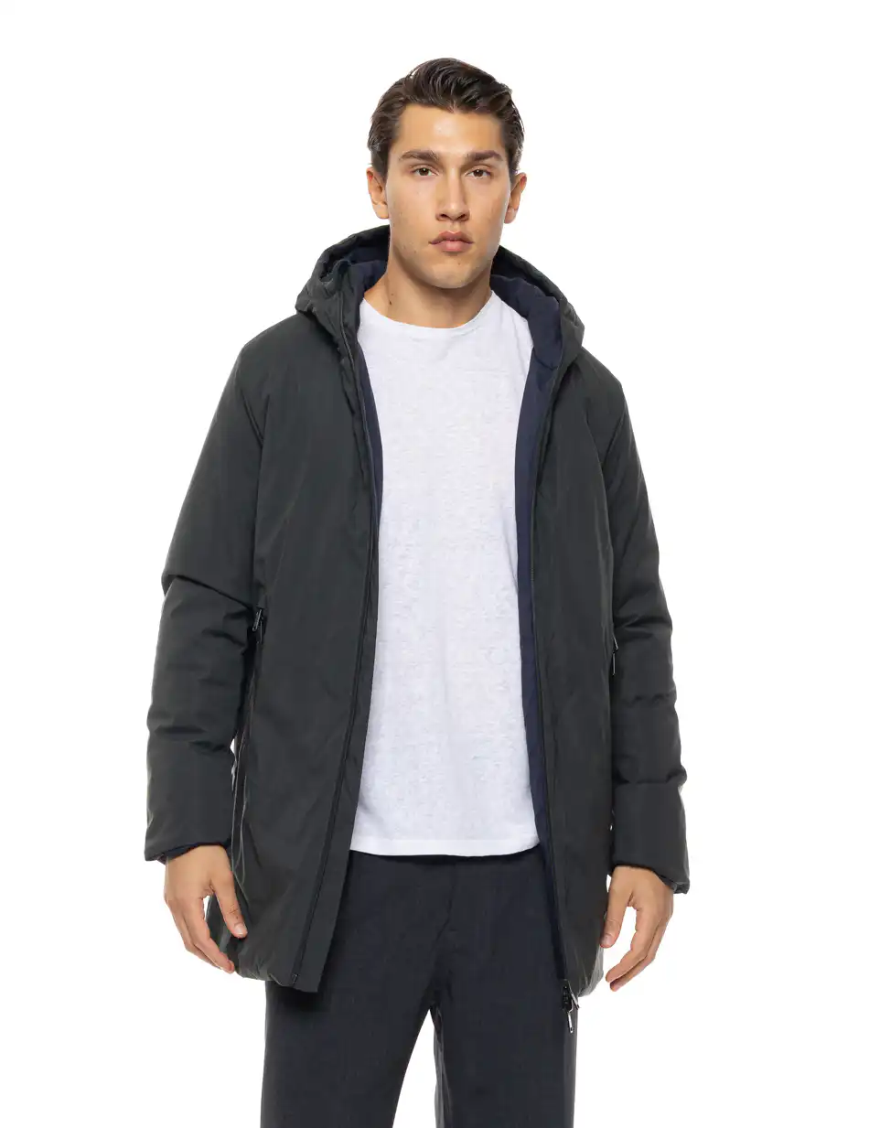 Splendid Ανδρικό demi πανωφόρι διπλής όψης 54-201-024 DK GREEN